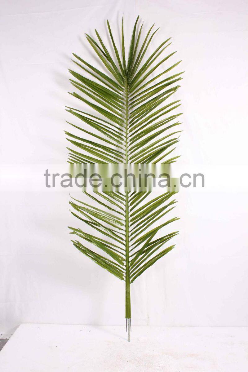 Wholesale artificial date palm leaves,factory price fake palm foliage