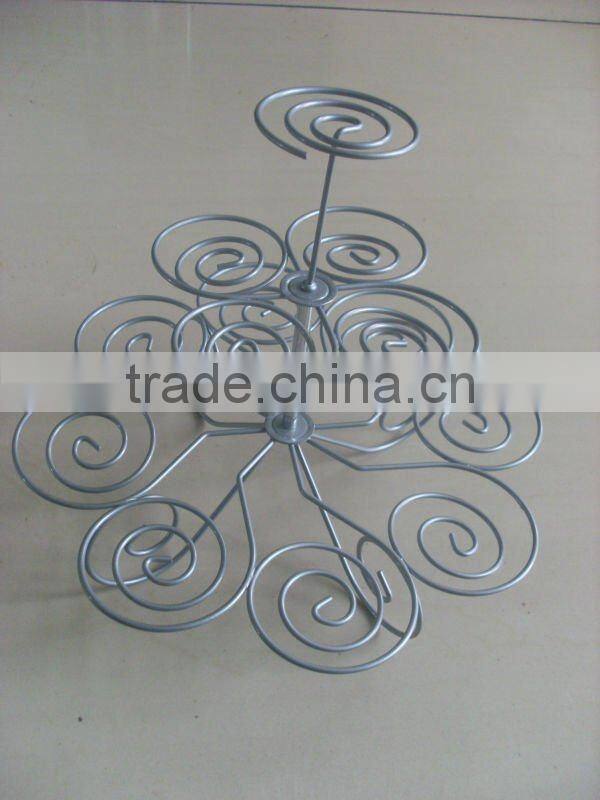 Christmas or Party use metal 3 tier cupcake stand
