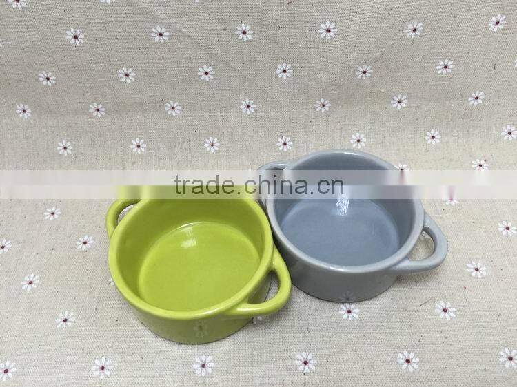 Stocked White Round ceramic soap dish/cheap ceramic bowl dishes
