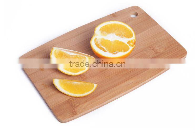Wood cutting board with hole Japanese good quality wooden cutting board