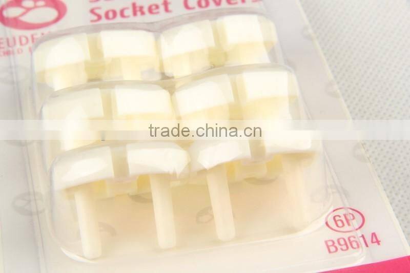 6PC Europea-standard safety socket cover, baby protection
