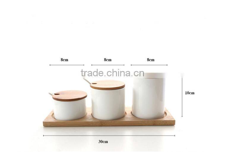 kitchen accessories geometric Storage tank Dark grey Concrete cutlery holder