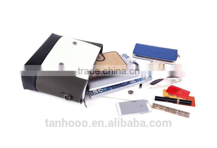 Hot selling Korea fashion leather hand bags for ladies , leather shoulder hand bags for women, leather tote hand bags for girls