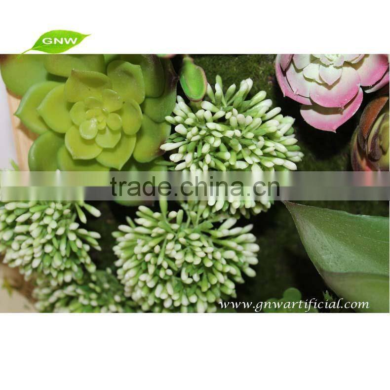 GNW LYM018 Wholesale Fake Plant Panel for Green Wall Garden Landscaping Ornaments