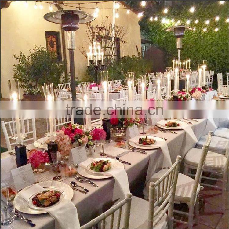 Jingyage wedding crystal table flower candelabra centerpiece