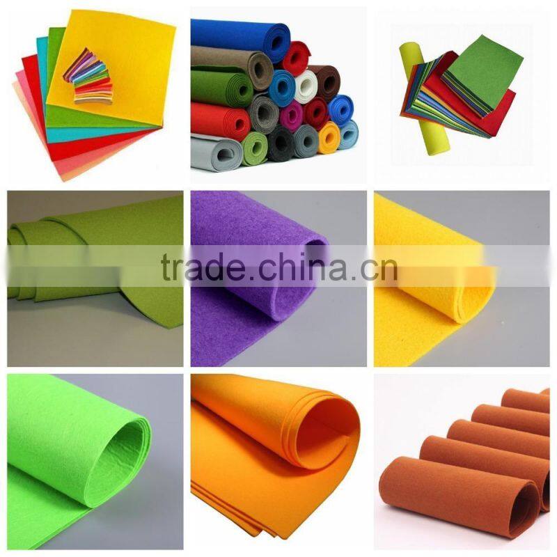 Needle Punched Polyester Felt Fabric