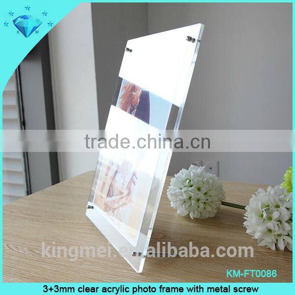 Customzing Acrylic strip photo frame