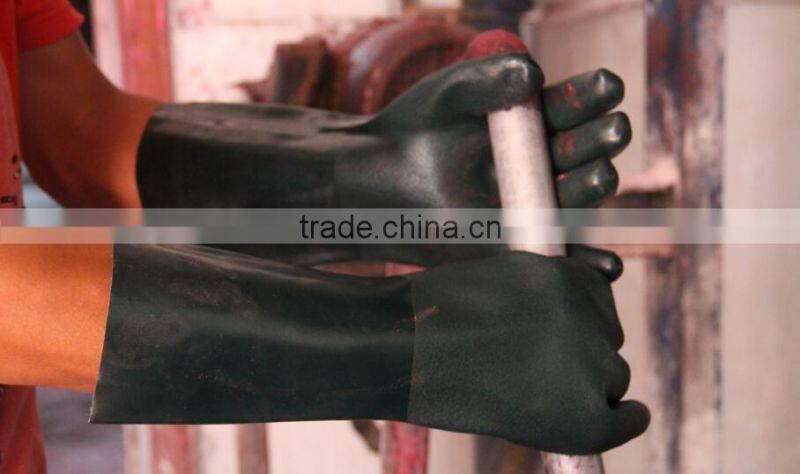 Sunnyhope pvc coated work gloves for industry,waterproof car wash gloves