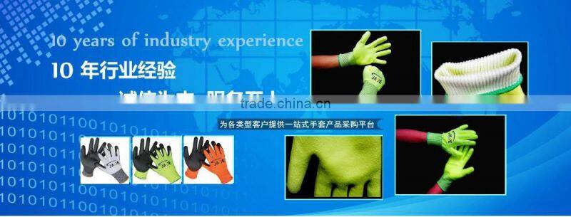nitrile dot palm nitrile foam coated work gloves, nitrile coated gloves, nylon gloves