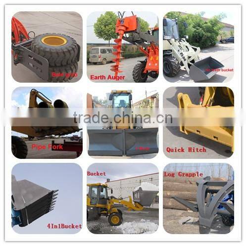 CE 4WD joystick loader hot sale in Canada EPA engine 2 ton wheel loader