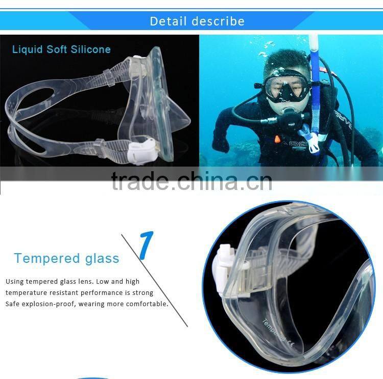 Low Volume Frameless Snorkeling Diving Mask GearMK1000)