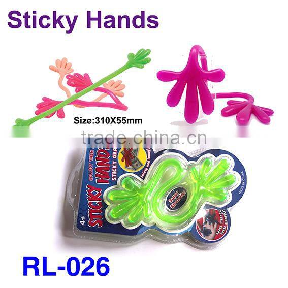 new design soft TPR Sticky animals Toy For Children