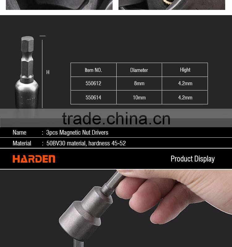3PCS Magnetic Nut Drivers