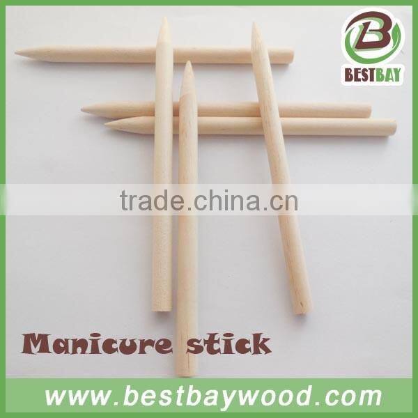 Wood Stick Cuticle Pusher Remover Pedicure Manicure Tool