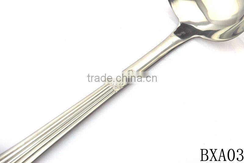 FDA Approval Dessert Coffee Tasting Stainless Steel Ice Cream Spoon