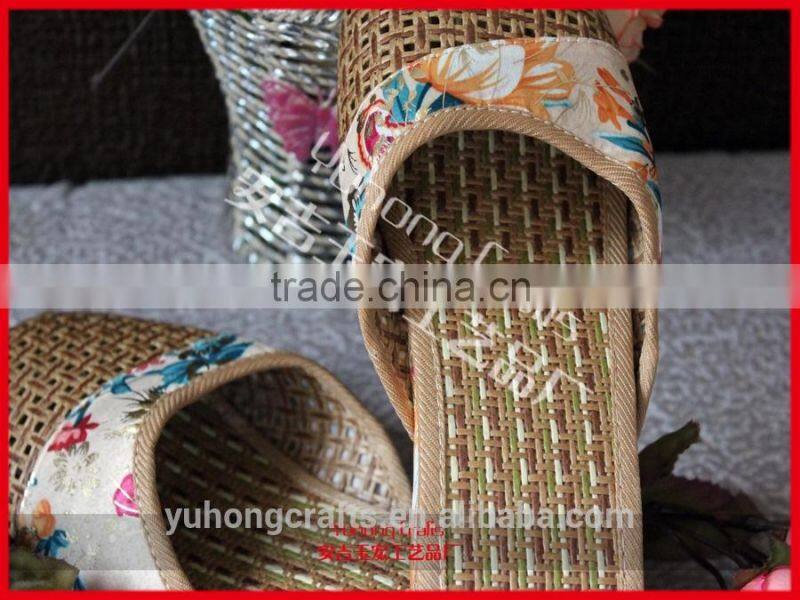 2015 cheap bamboo slippers