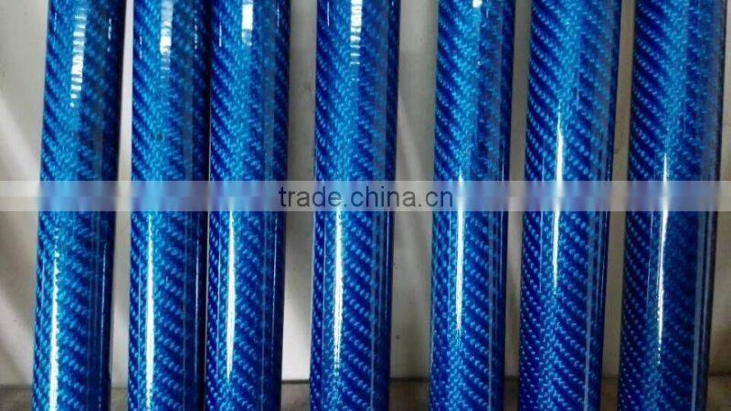 Factory Supply Carbon Fiber Tube, Customized 3K Carbon Fiber Tube