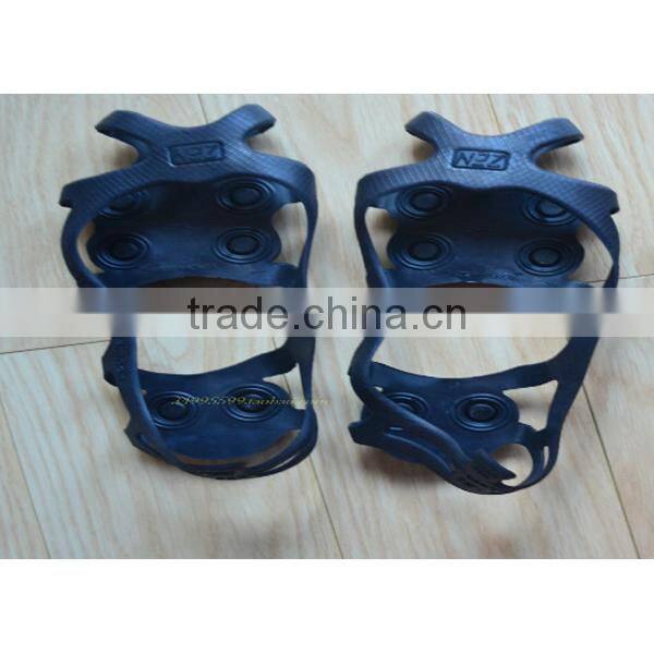 Fashion professional convenient ice spikes Anti-slip silicone rubber crampons