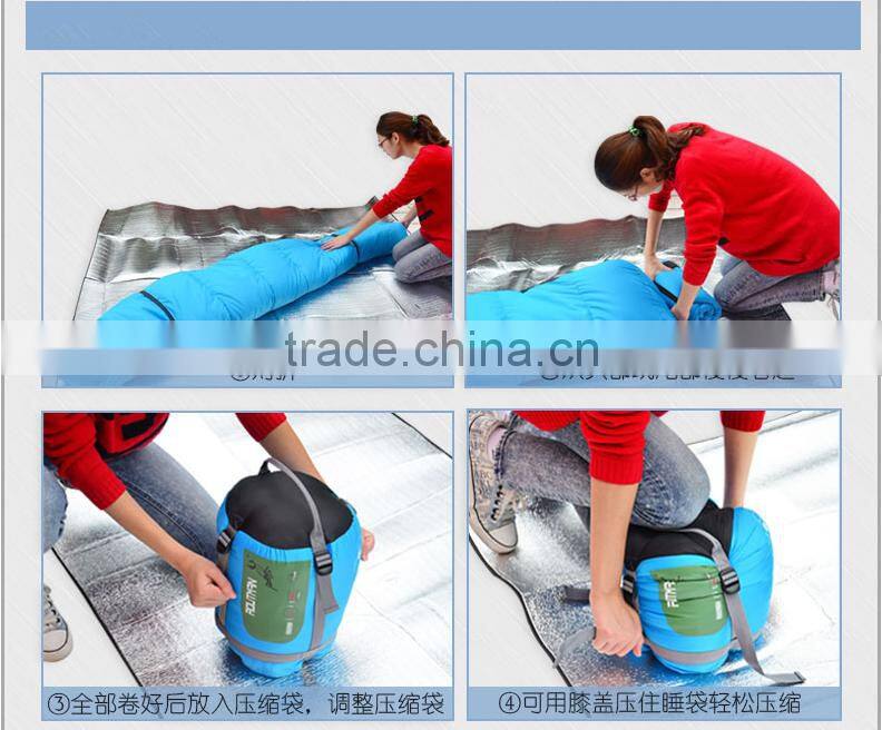 Foldable Hollow Cotton Mummy Sleeping Bag for Camping on Sale