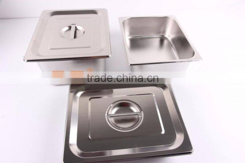 All Size Stainless Steel Gastronorm Container Gn Pan Hotel Ice Cream Container Sales Factory Price