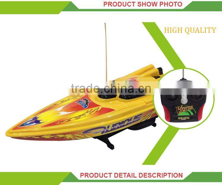 Hot Selling Kids Cheap Toy 4 Channel RC Speed Boat
