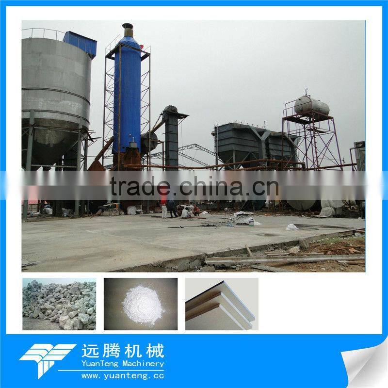 50000 ton /year plaster of paris powder machine plant in Pakistan