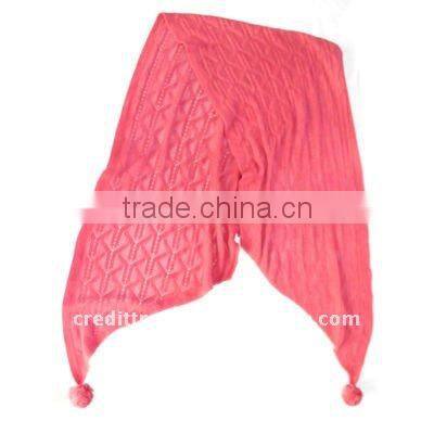 2011 new fashion knitted winter scarf