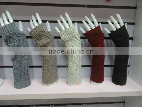 wholesale winter fingerless climbing gloves knited