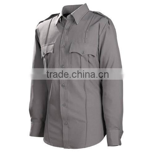 Design Security Guard Uniform Shirts, high quality Security Shirt Uniform
