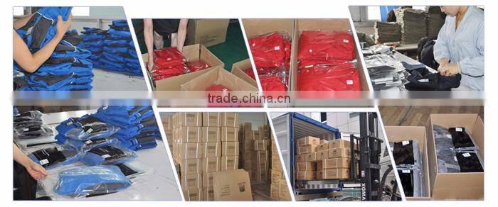 Industrial safety mens pocket design blue wear work cargo trousers