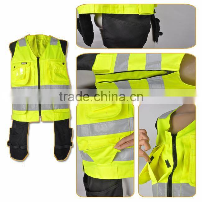 Cotton safety cheap hi vis winter jacket 100% cotton jackets men/fire retardant jacket