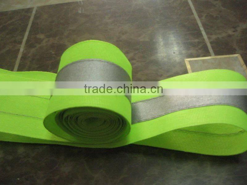 Newest design high quality fire resistant reflective webbing
