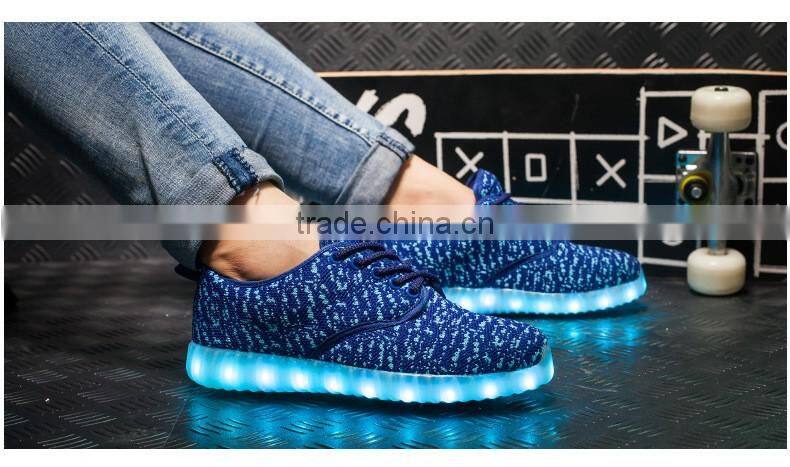 Hot Running Fashion Light Up LED Casual Shoes Men