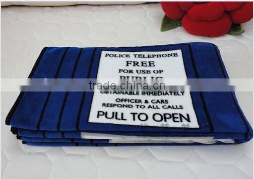 Doctor Who TARDIS Fleece Blanket