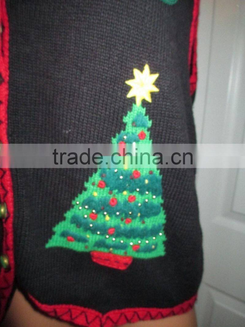 latest ugly christmas sweater design for women 2016