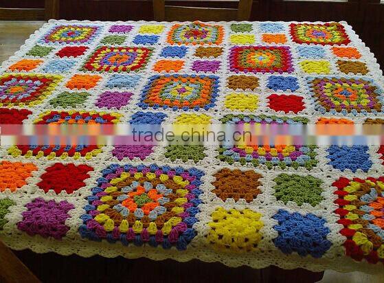 Manufacturers wholesale handmade crochet blanket