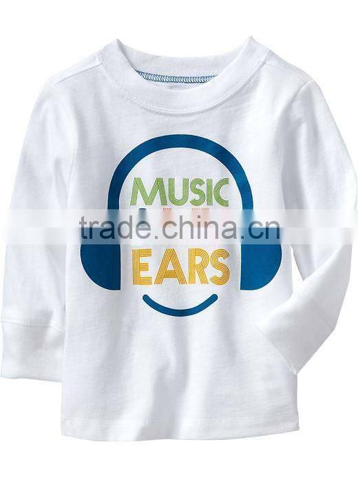BOYS PRINTED LONG SLEEVE T SHIRT