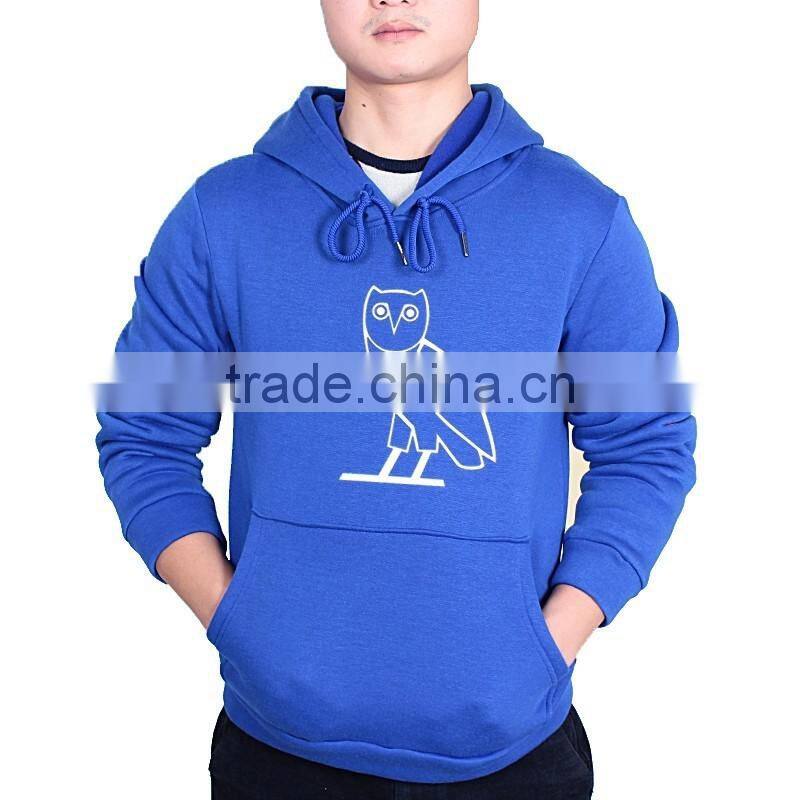 Top quality men sportswear custom printing hooded hoodie Pullover tracksuit hoody gym sportsman wear slim hood sweatshirt