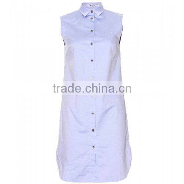 ladies 100% cotton white shirt soft and thin