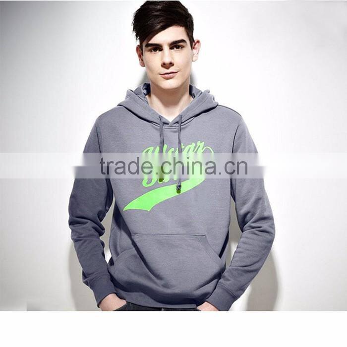Fashion Warm Men's Fitted Plain Hoodies