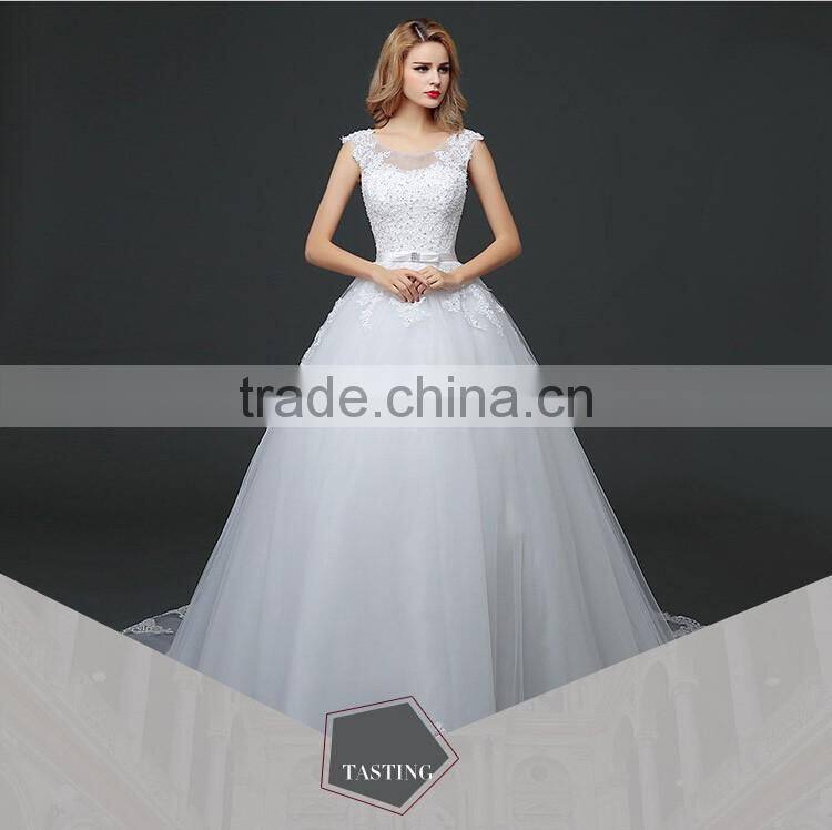 Latest design party dresses wedding dress 2016