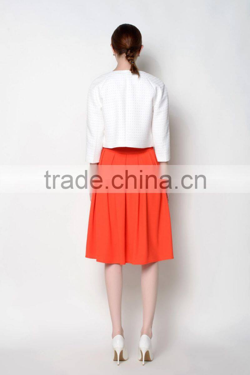 latest floral o neck designed casual trendy ladies suit design jackets