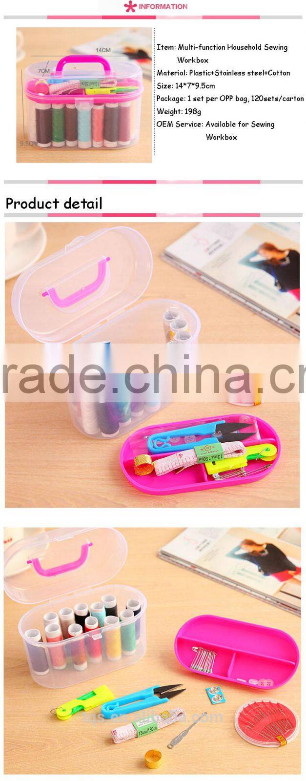 Sewing Supplies Multi-function Household Sewing Workbox