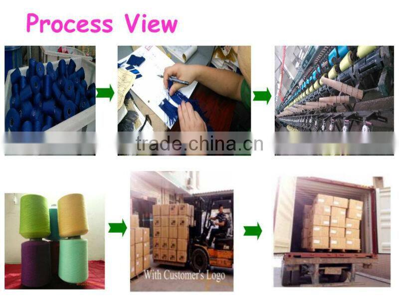 china polyester spun yarn pure virgin wholesale for knitting
