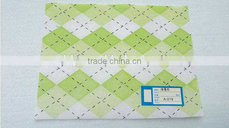 High quality printed non-woven fabric