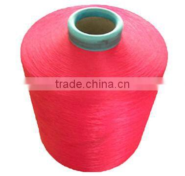 dope dyedDTY polyester yarn for knitting and weaving