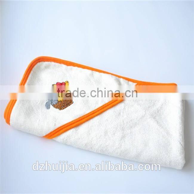 2016 China factory price good quality 100% bamboo baby hooded bath towel blanket
