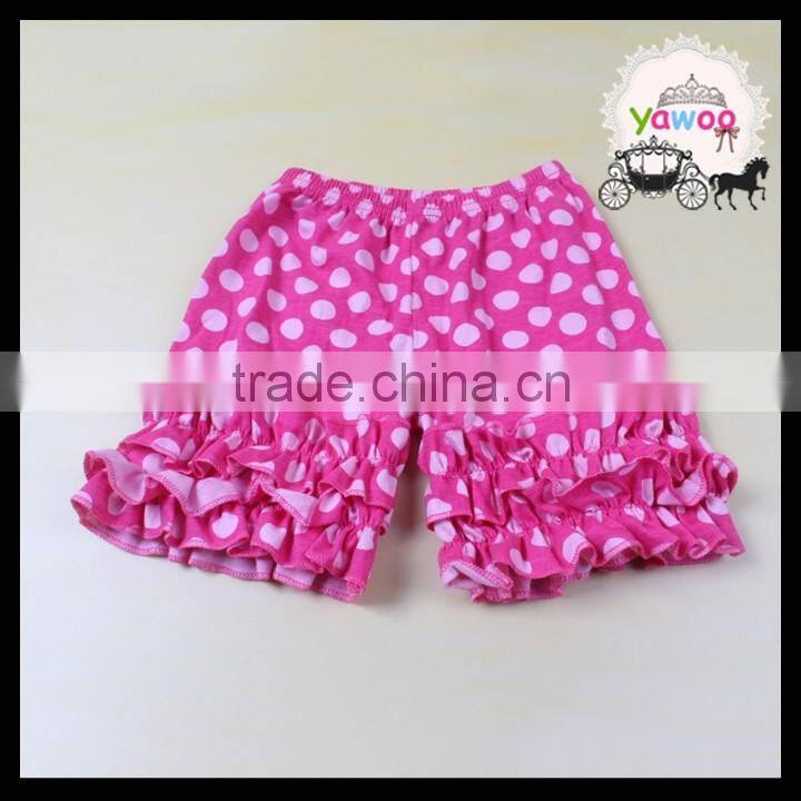 Latest fashion design little girls denim jeans shorts with belt popular broken hole style wholesale store buttons stylish shorts