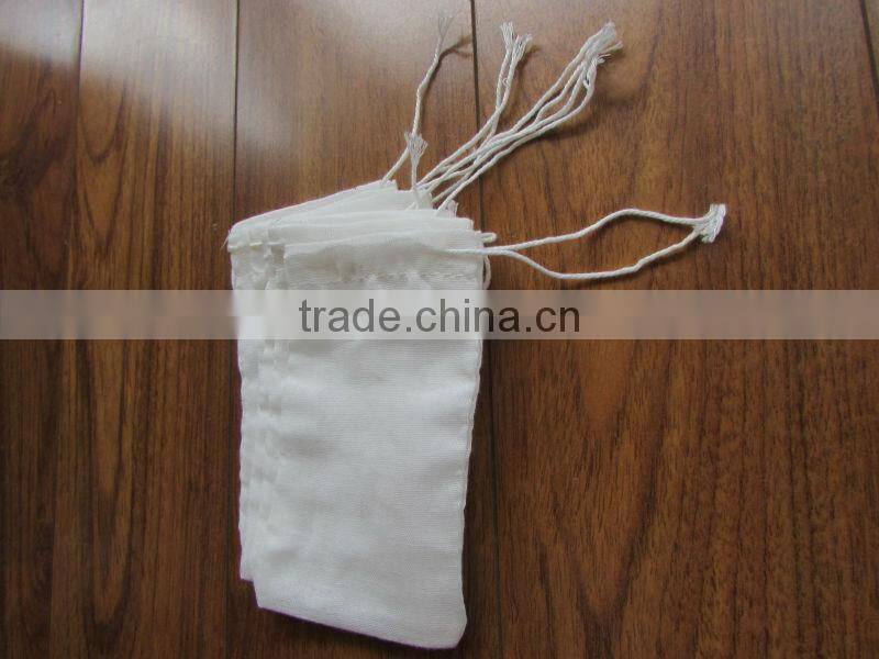100% COTTON NATURAL MUSLIN DRAWSTRING BAG Sturdy cleans up easily and works great get the grain in the water without a mess
