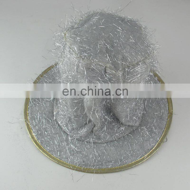 Tinsel Top Hat With Assorted Colors for Party